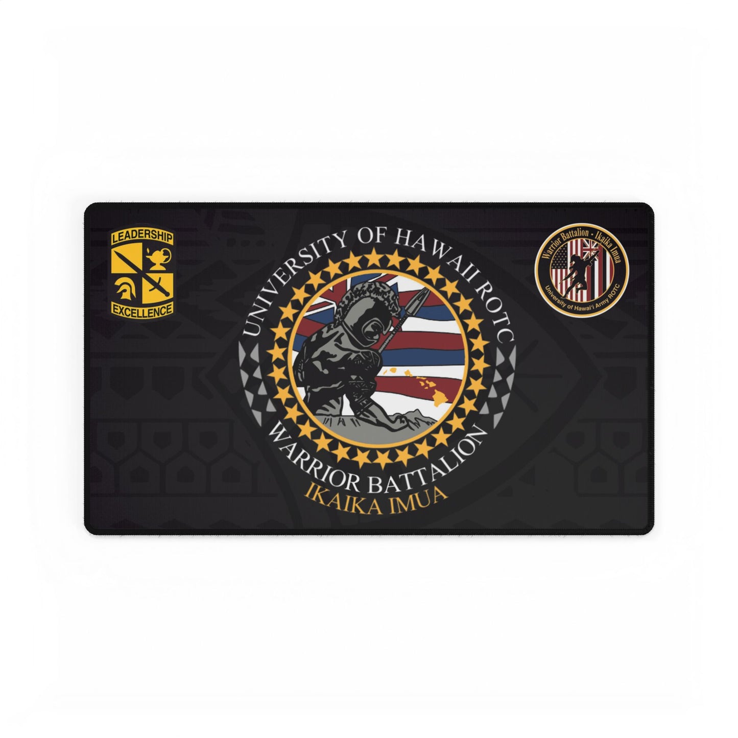 University of Hawaii Army ROTC Desk Mat (2 Sizes)