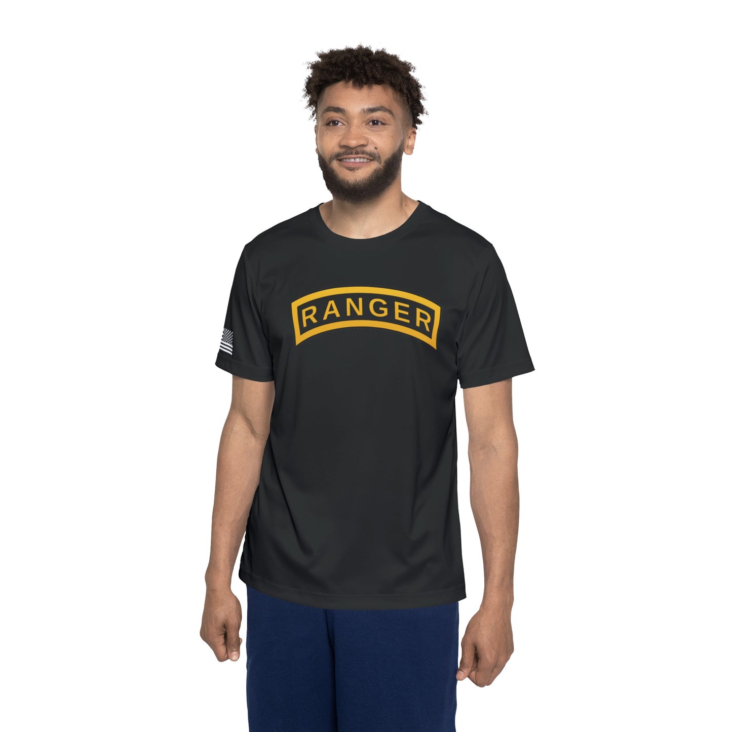 RANGER Black Jersey Tee (DRI-FIT)