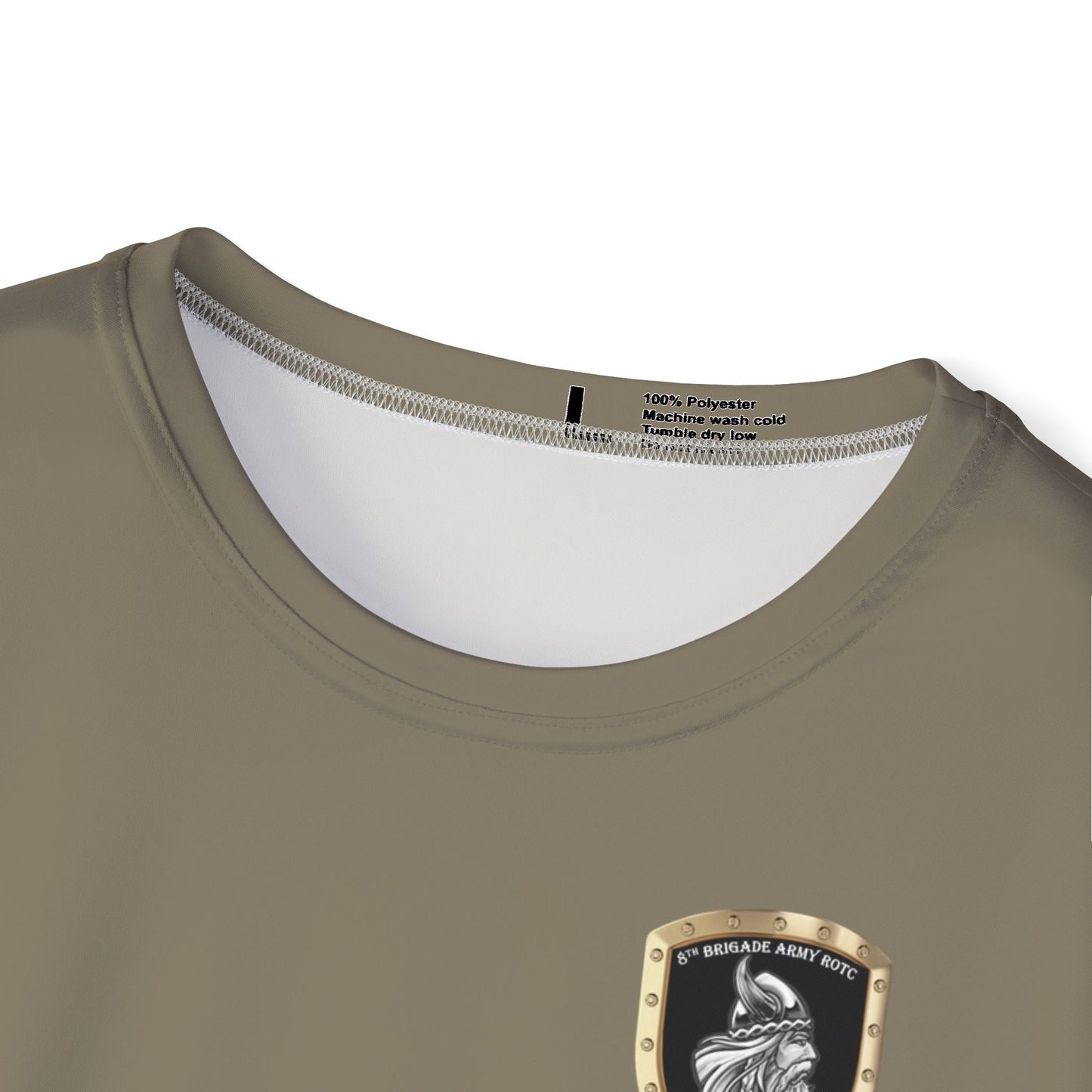 Tan 499 8th Brigade (VIKING) University of Hawaii ROTC Jersey Style Shirt