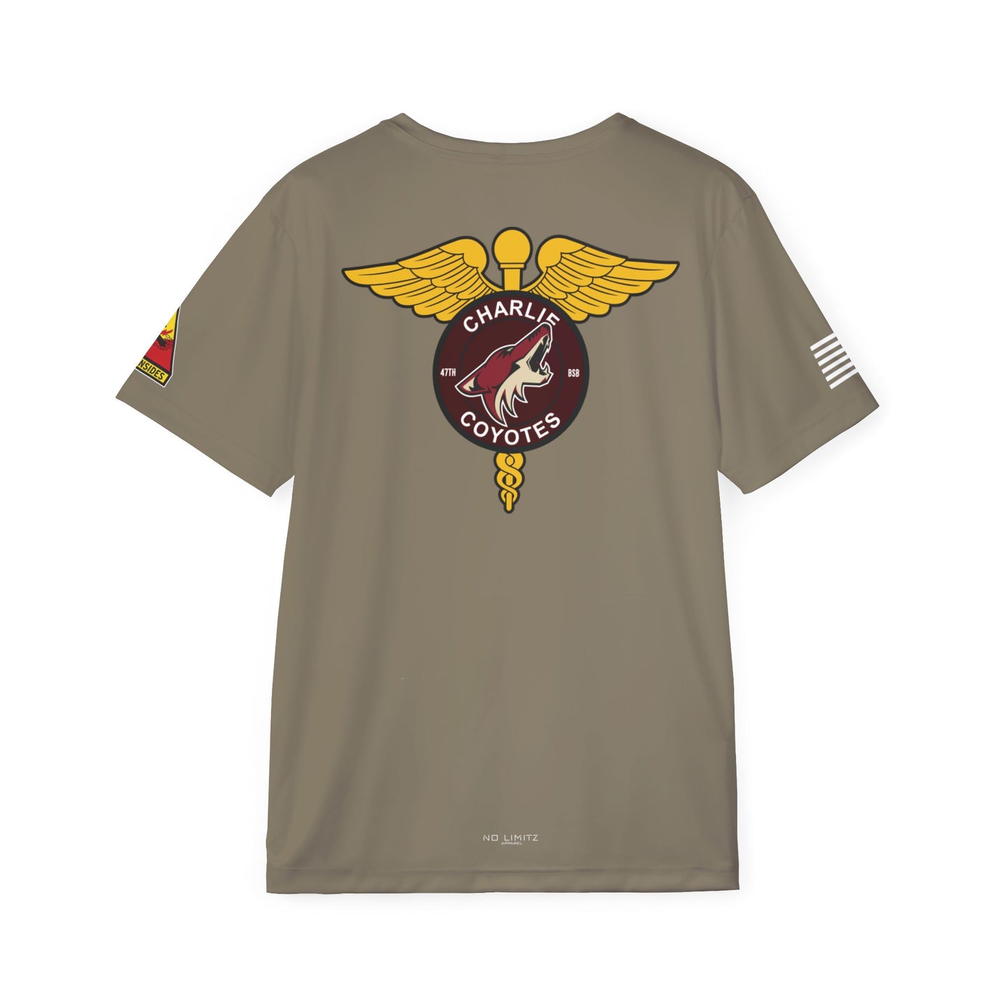 Charlie CO Tan 499 Jersey Tee (DRI-FIT)