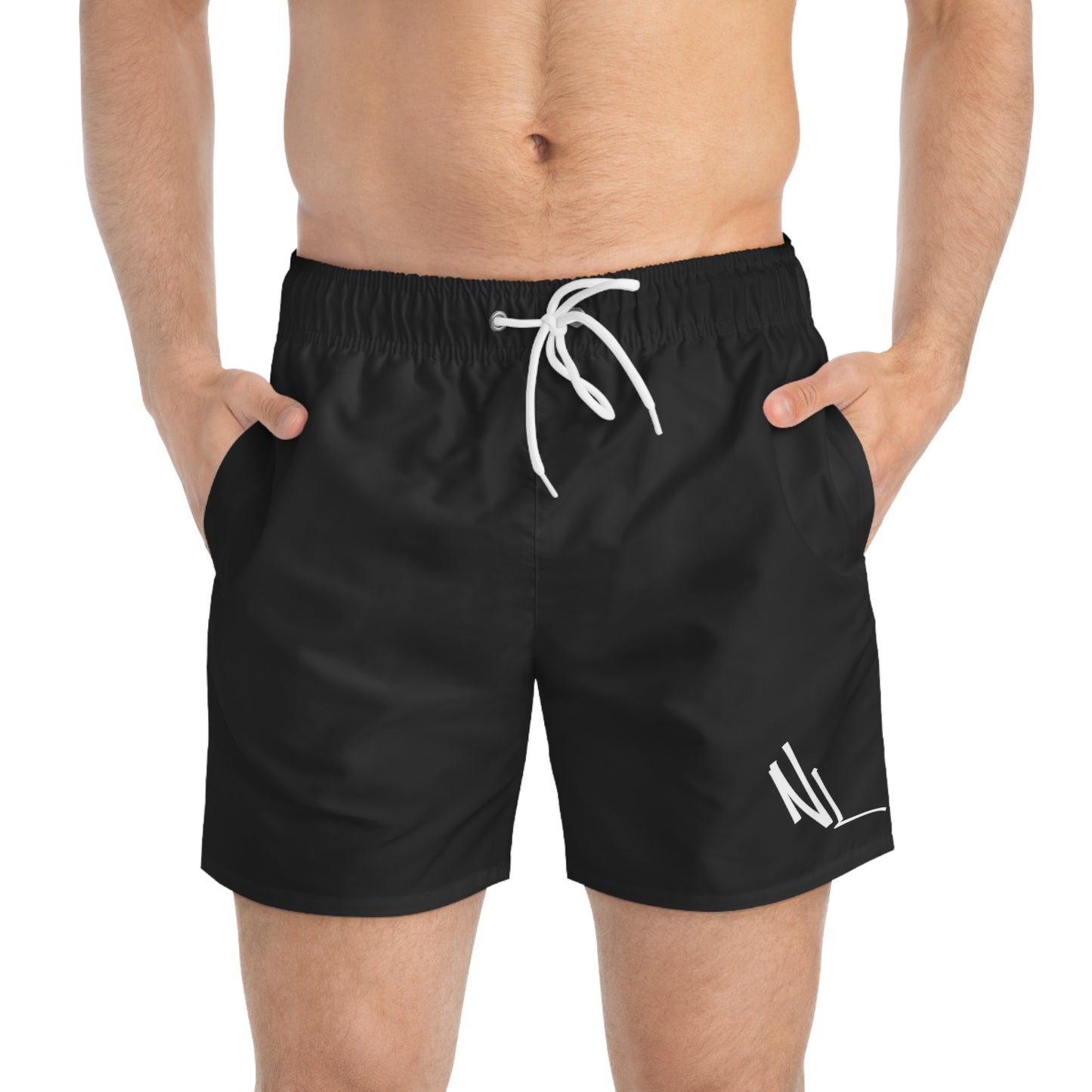 NL black Swim Trunks