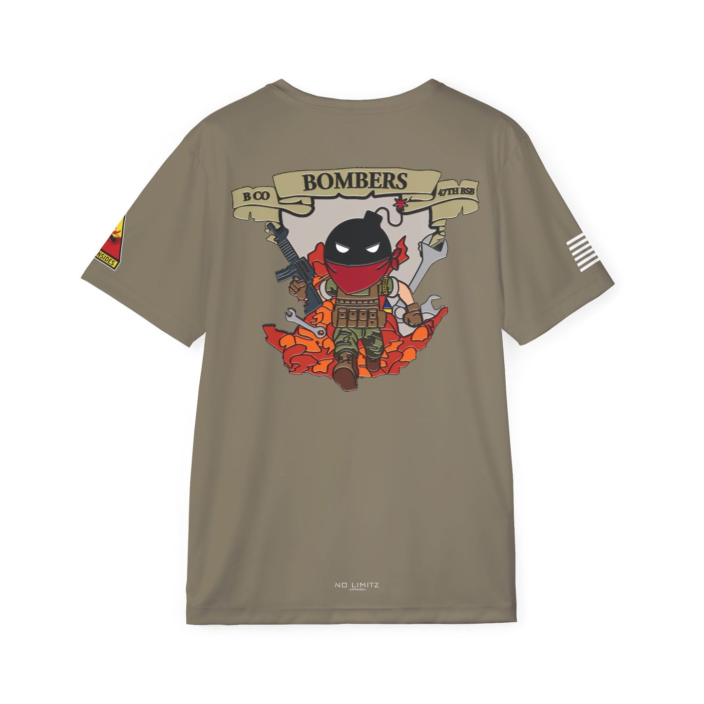 Bombers Tan 499 Jersey Tee (DRI-FIT)