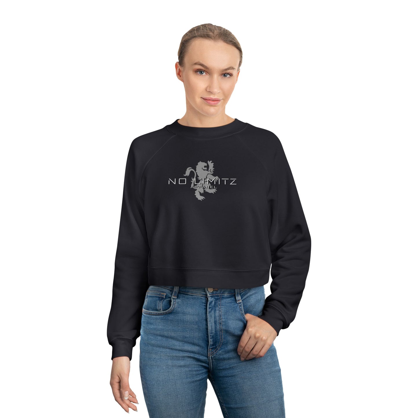 No Limitz Women's Cropped Fleece Pullover