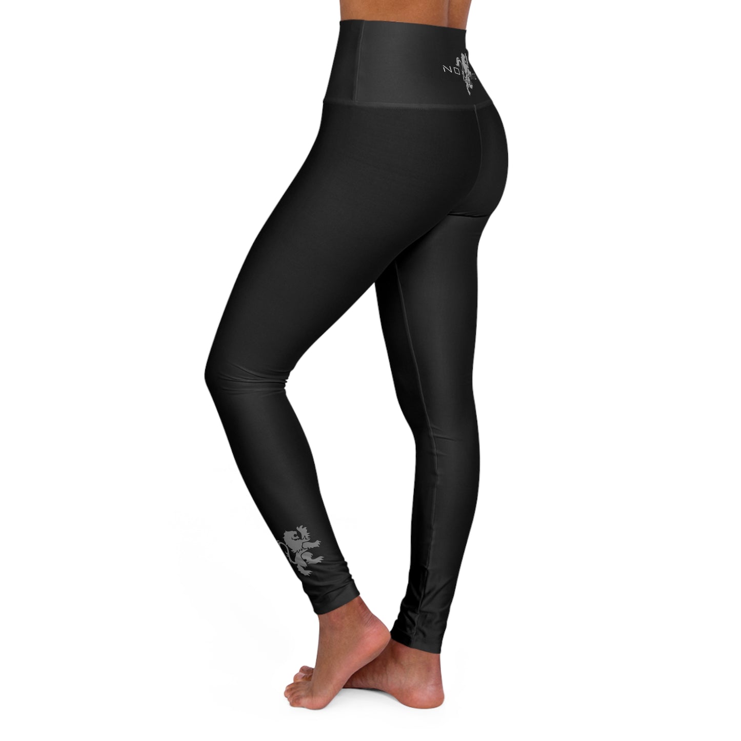 NO LIMITZ Black High Waisted Yoga Leggings
