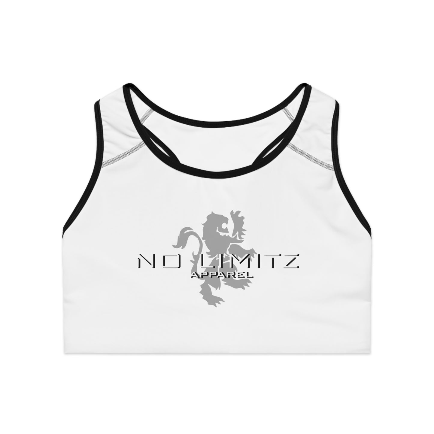 NO LIMITZ Women's Black Sports Bra