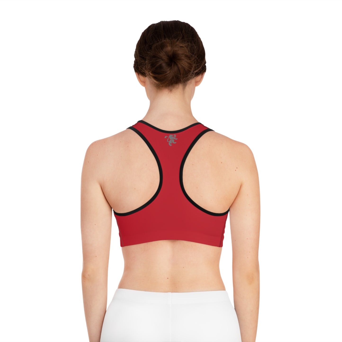 NO LIMITZ Women's Red Sports Bra
