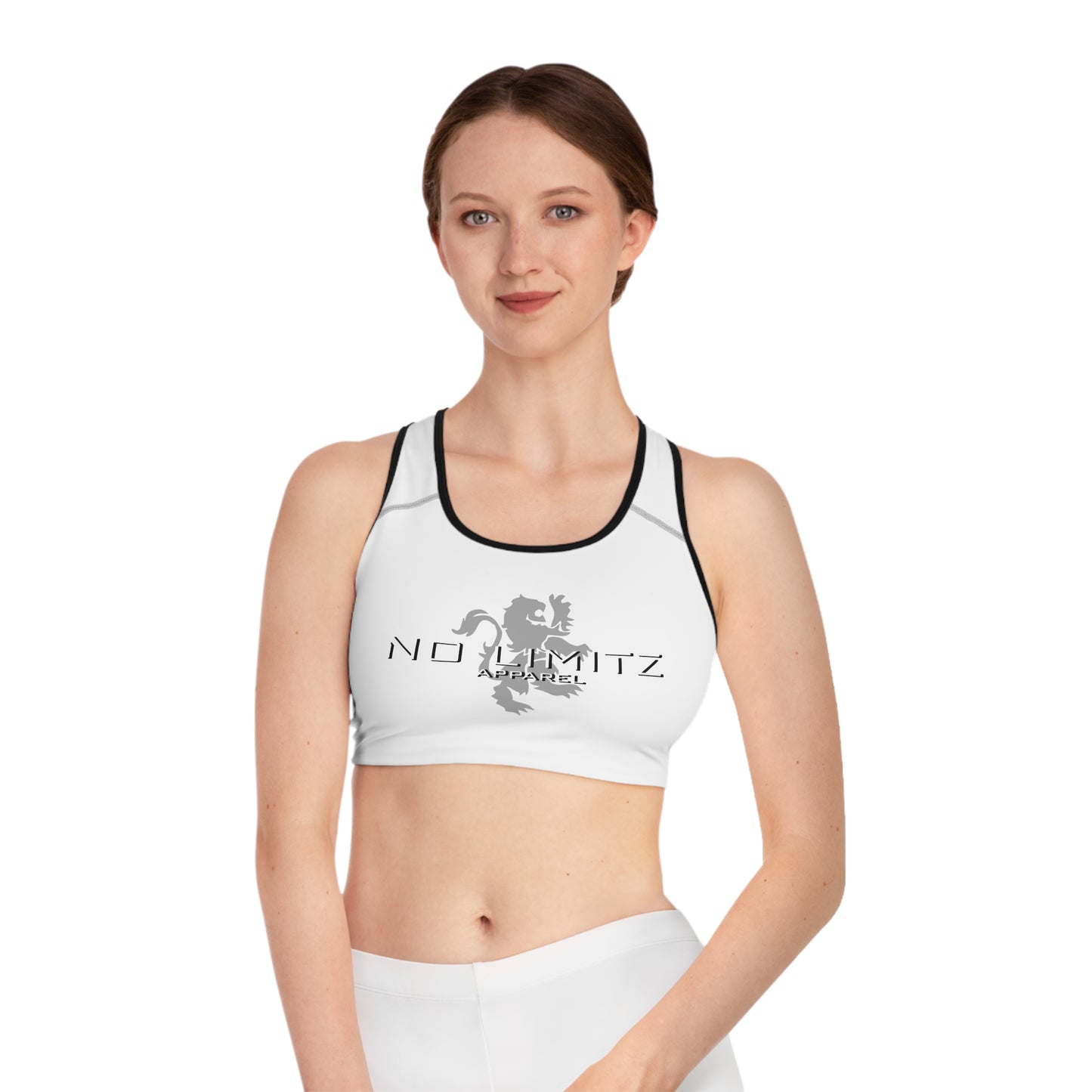 NO LIMITZ Women's Black Sports Bra