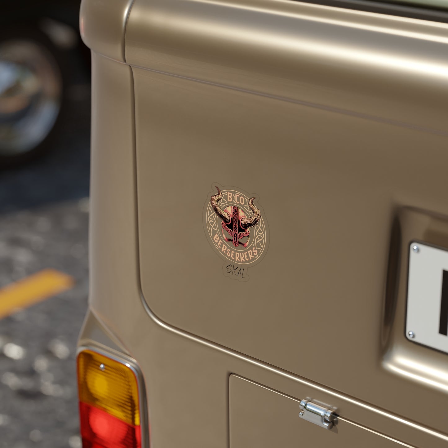 715 Berserkers Sticker transparent