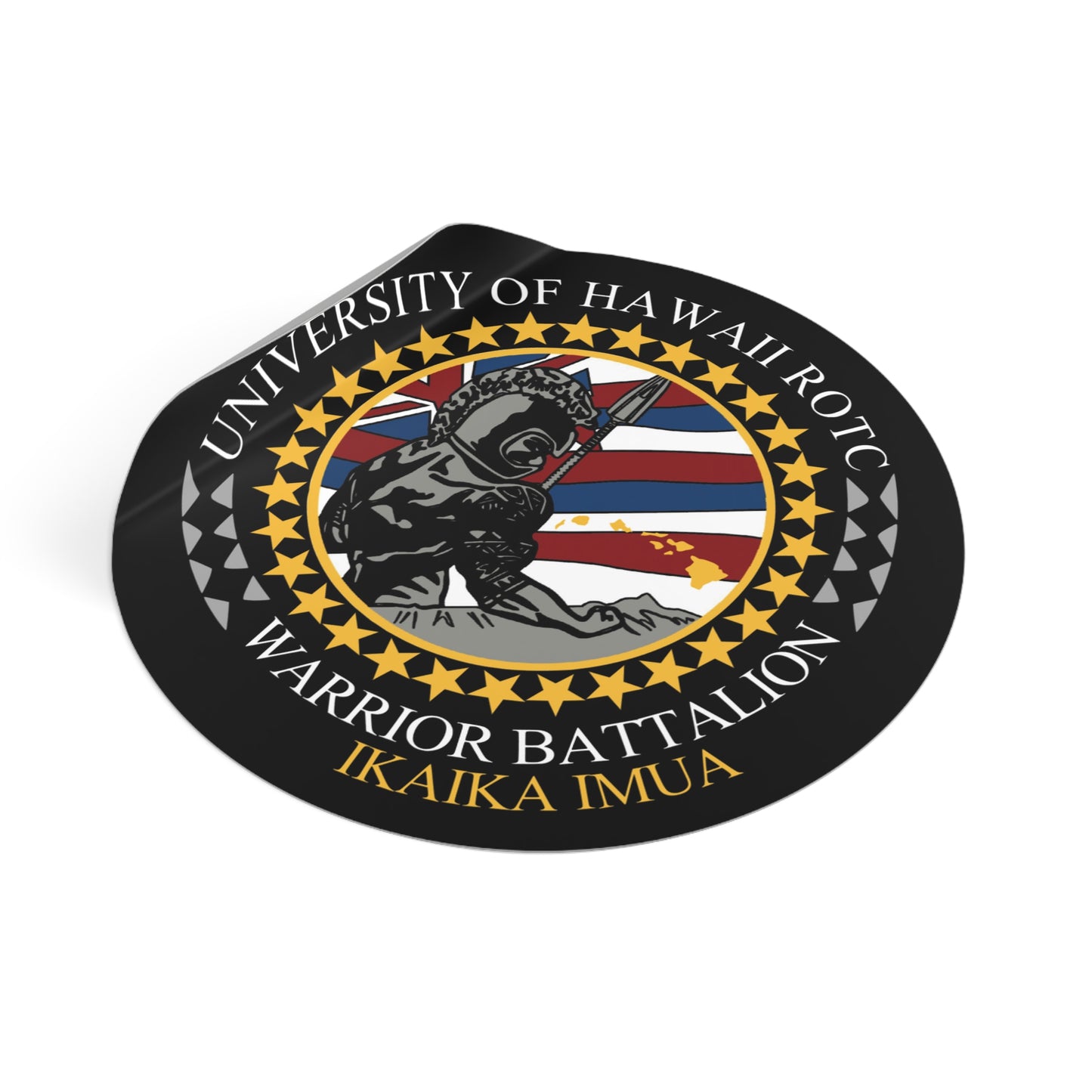 University of Hawaii Army ROTC Warrior Battalion Stickers