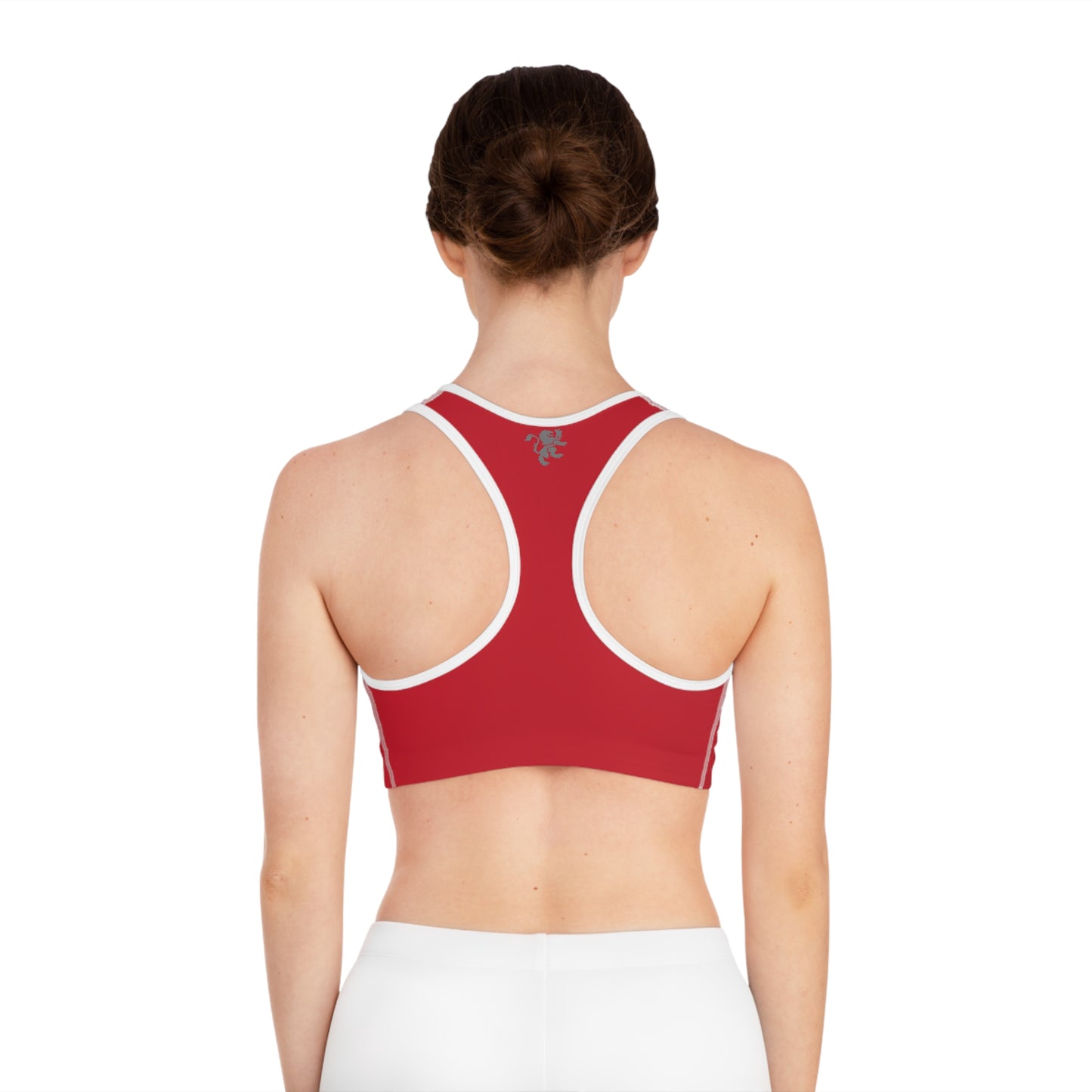 NO LIMITZ Women's Red Sports Bra