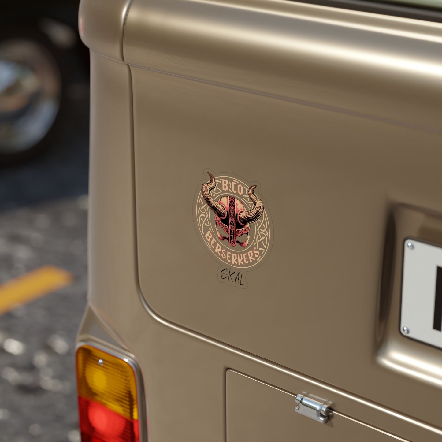 715 Berserkers Sticker transparent