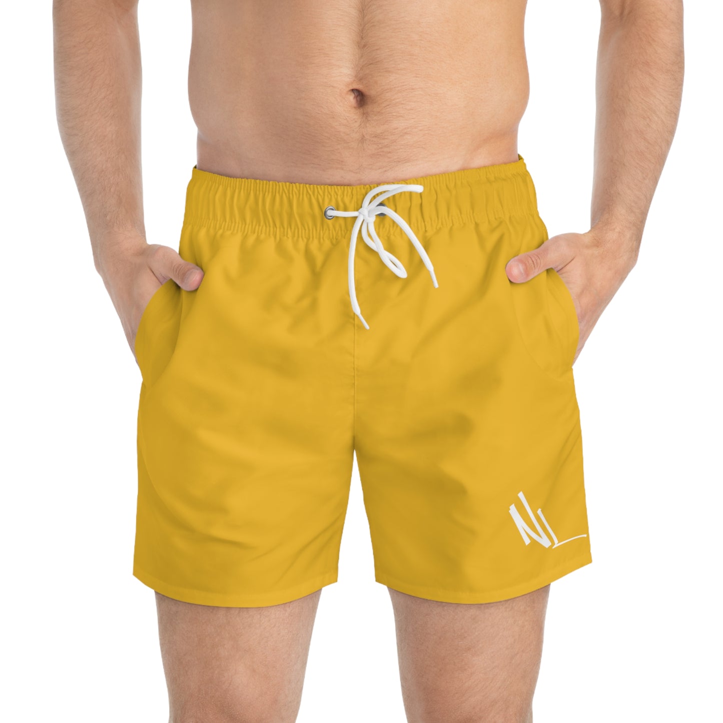 NL Yellow Swim Trunks