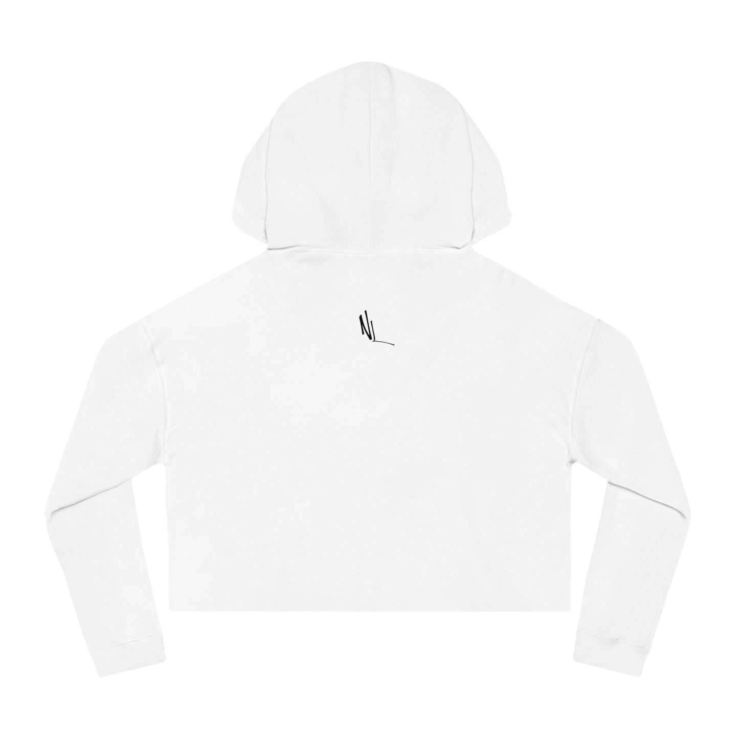 NO LIMITZ Cropped Hooded Sweatshirt