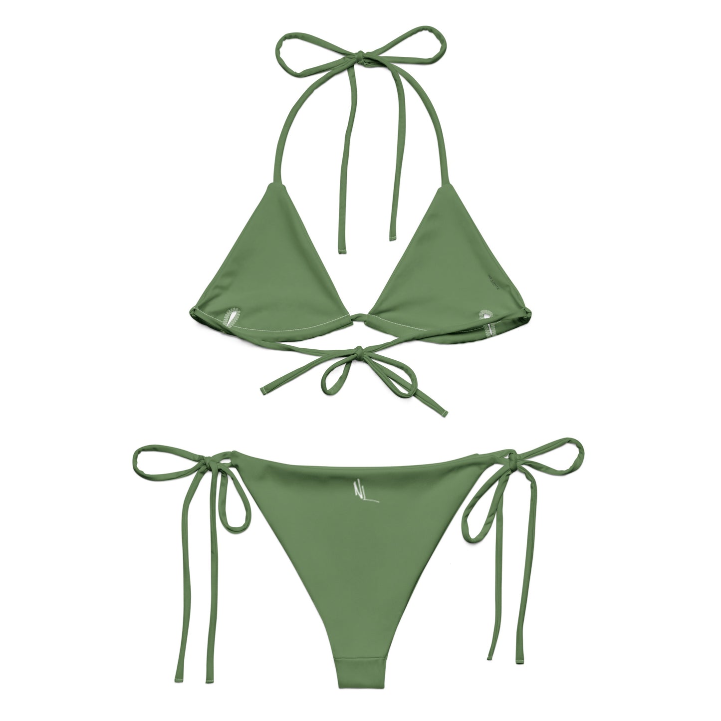 Womens silky string bikini