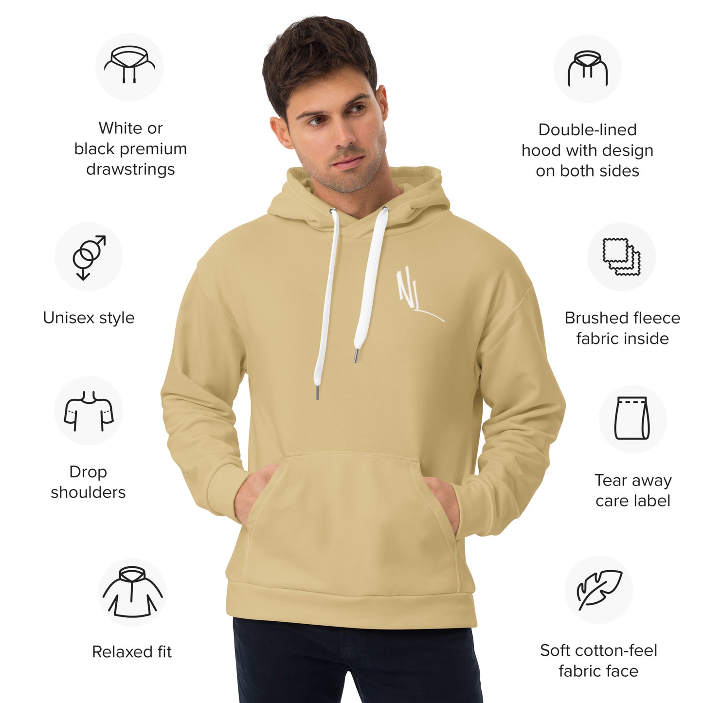 NO LIMITZ String Unisex Hoodie