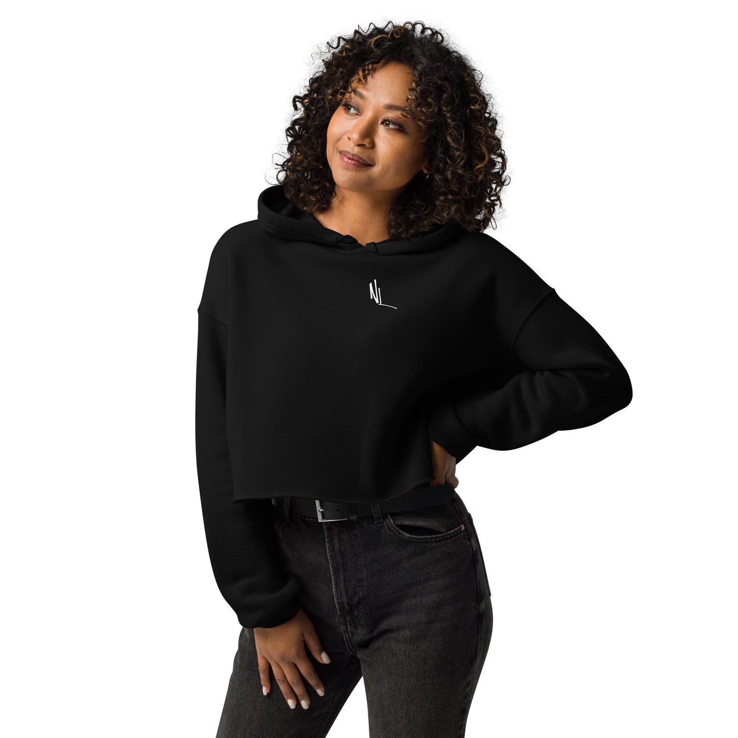 NL COTTON POLLY Crop Hoodie