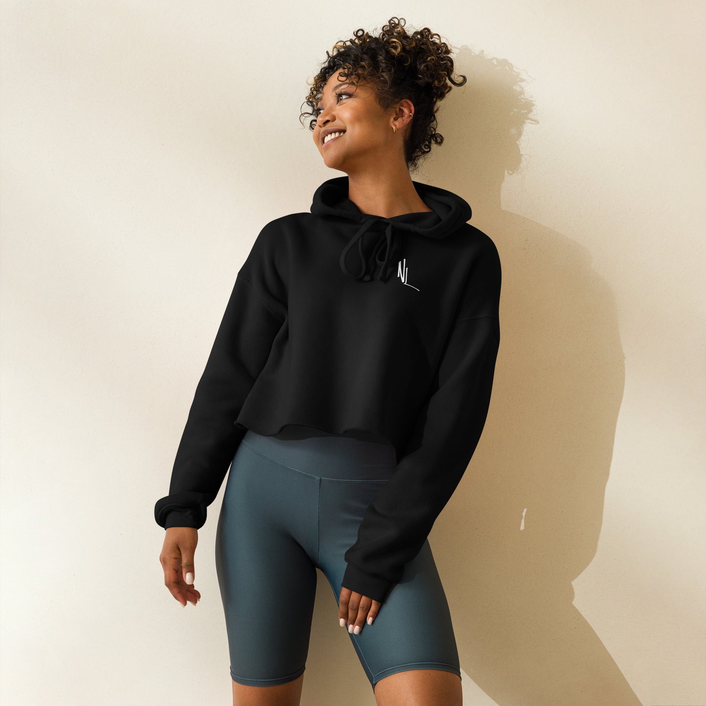 NL COTTON POLLY Crop Hoodie