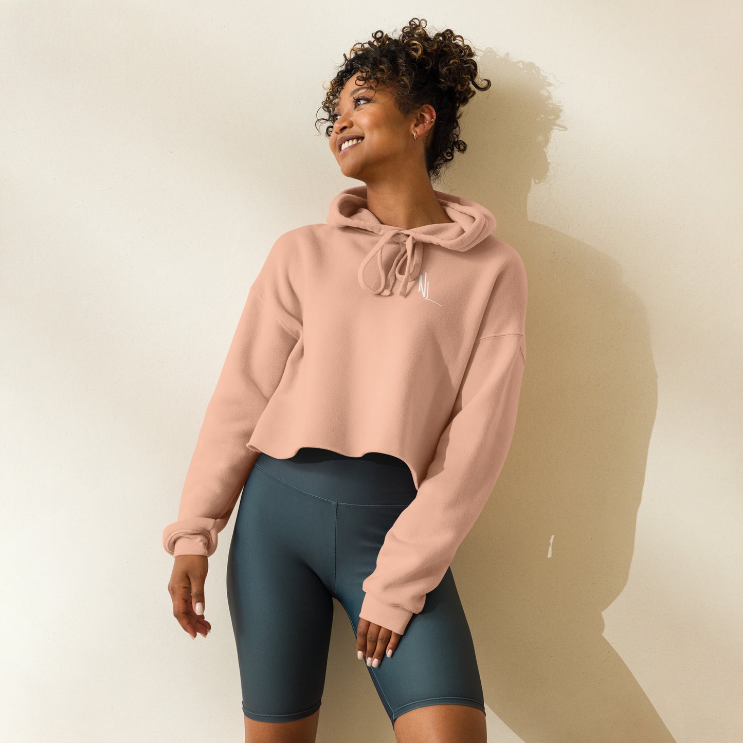 NL COTTON POLLY Crop Hoodie