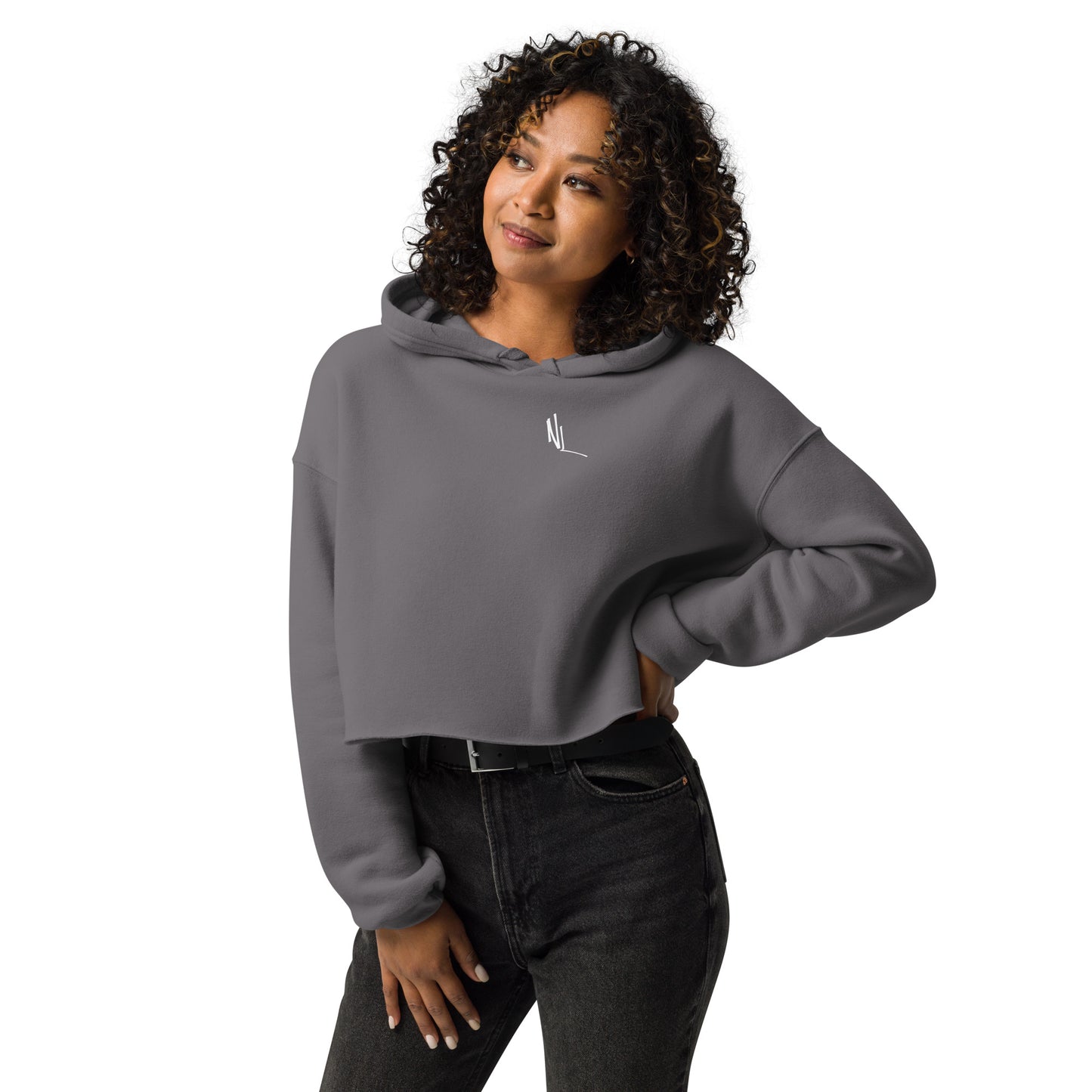 NL COTTON POLLY Crop Hoodie