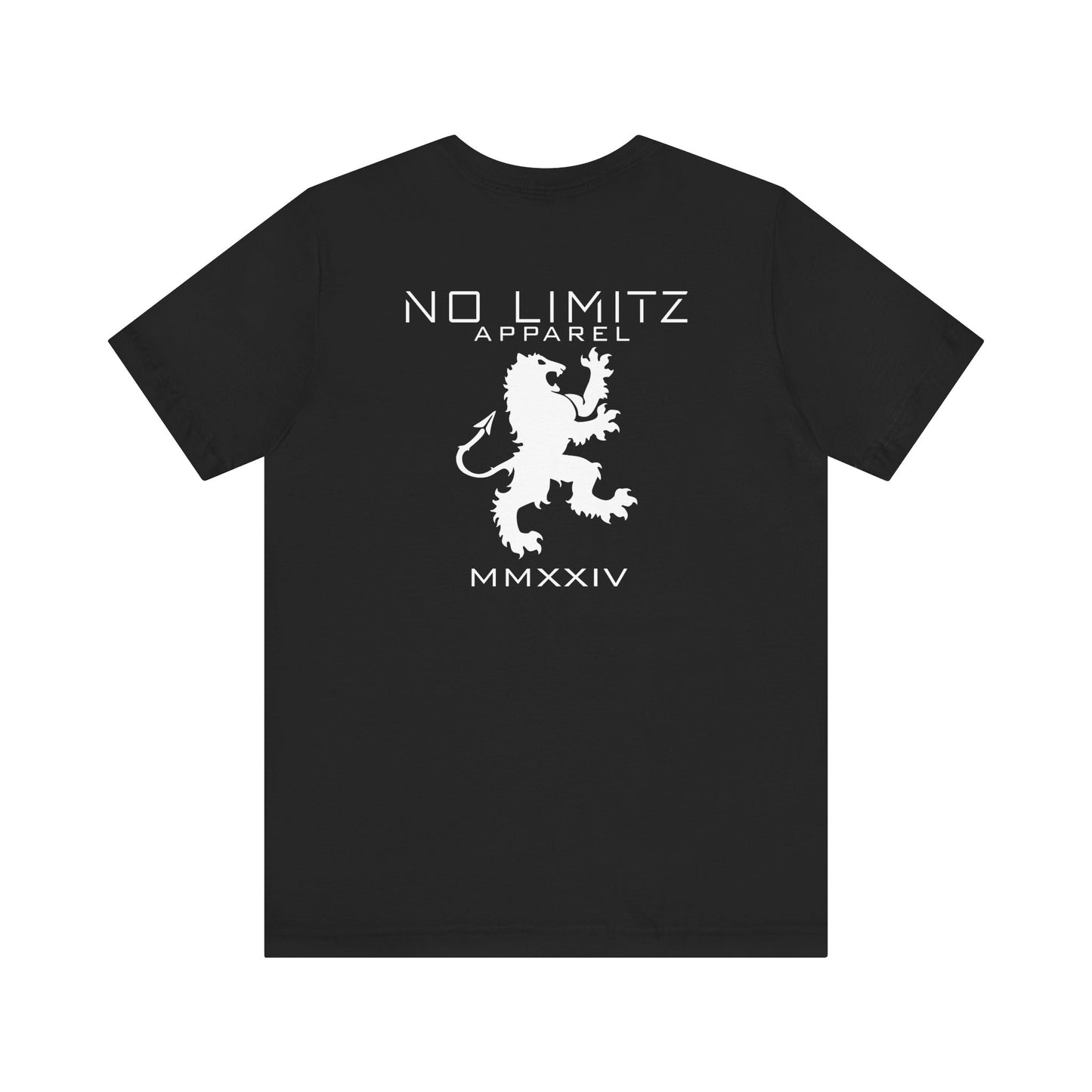 No Limitz Black Lightweight Cotton Tee