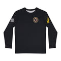 University of Hawaii Army ROTC Black Silk Long Sleeve PT Shirt V1