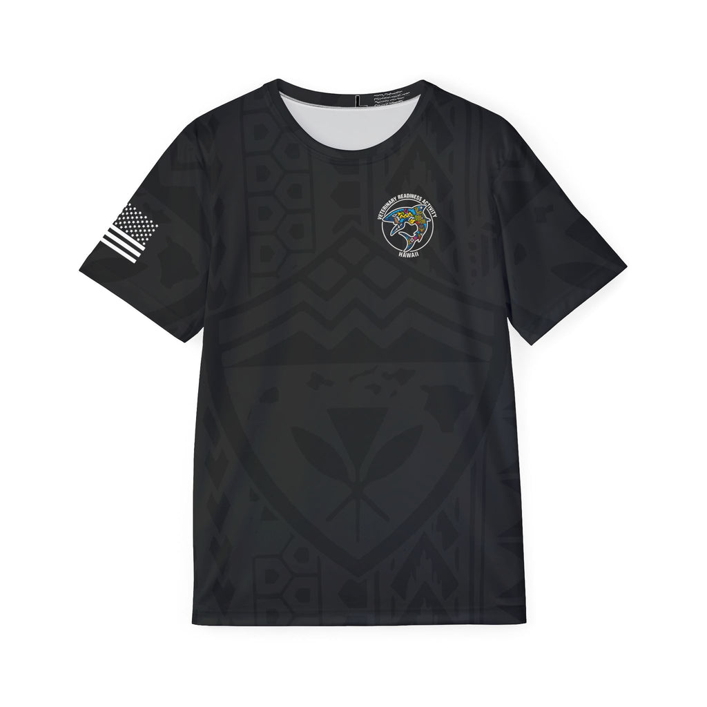 Shaka Sharks Black Silk Tribal PT Shirt V2