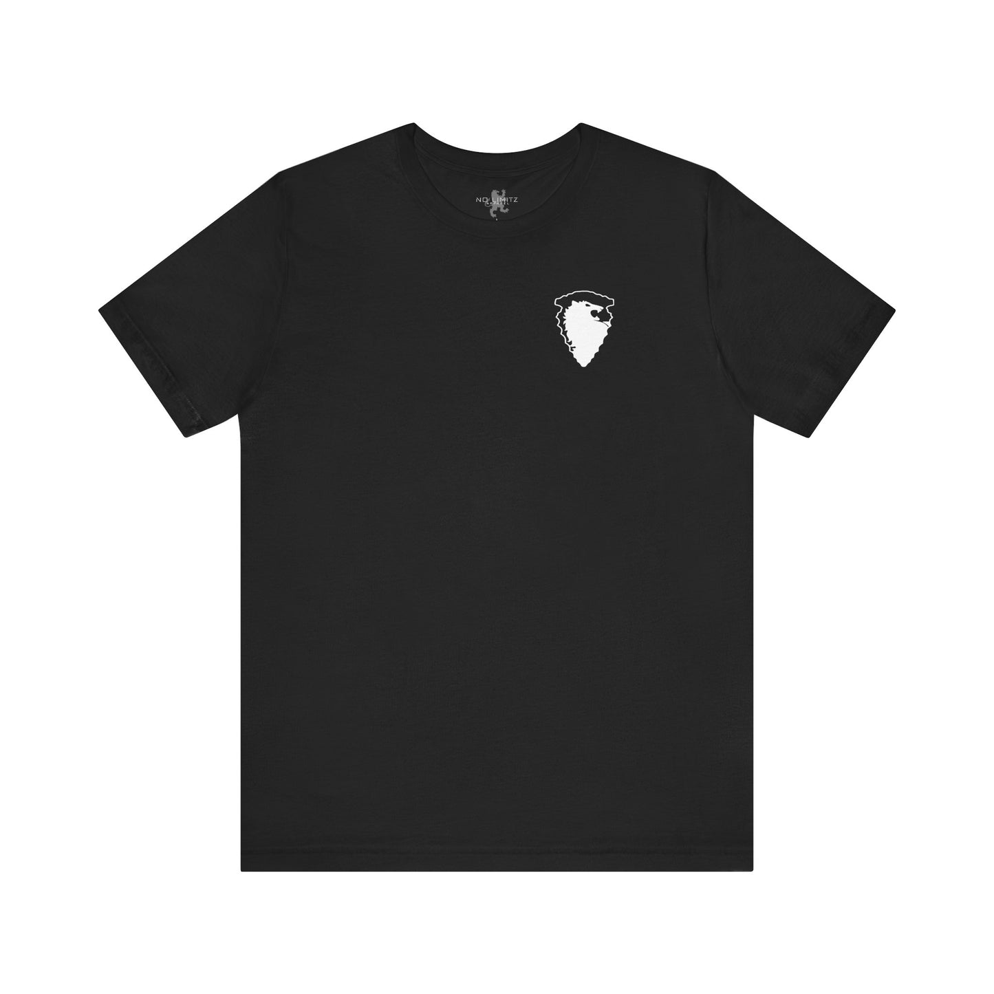 No Limitz Black Lightweight Cotton Tee