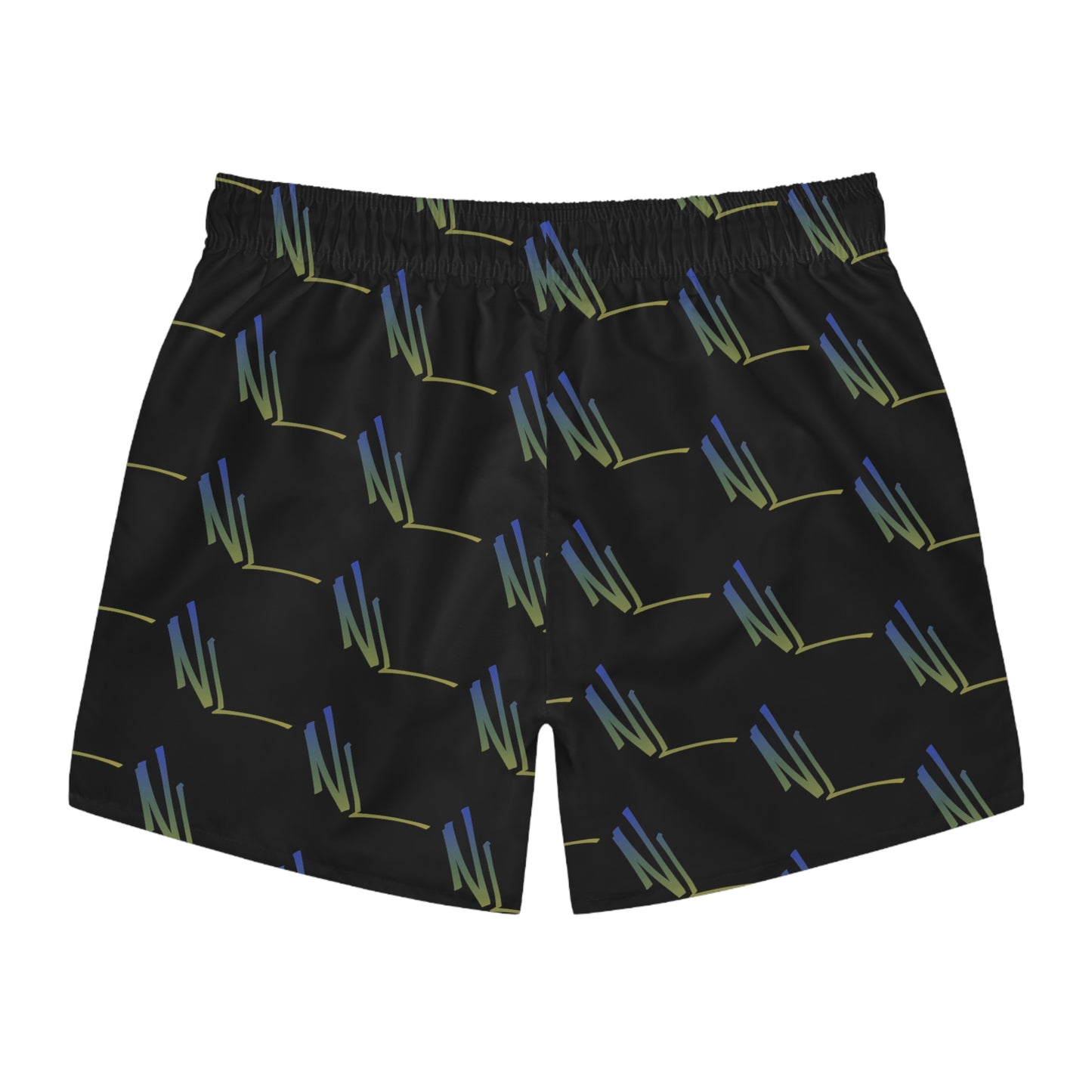 NL Candy Black Swim Trunks