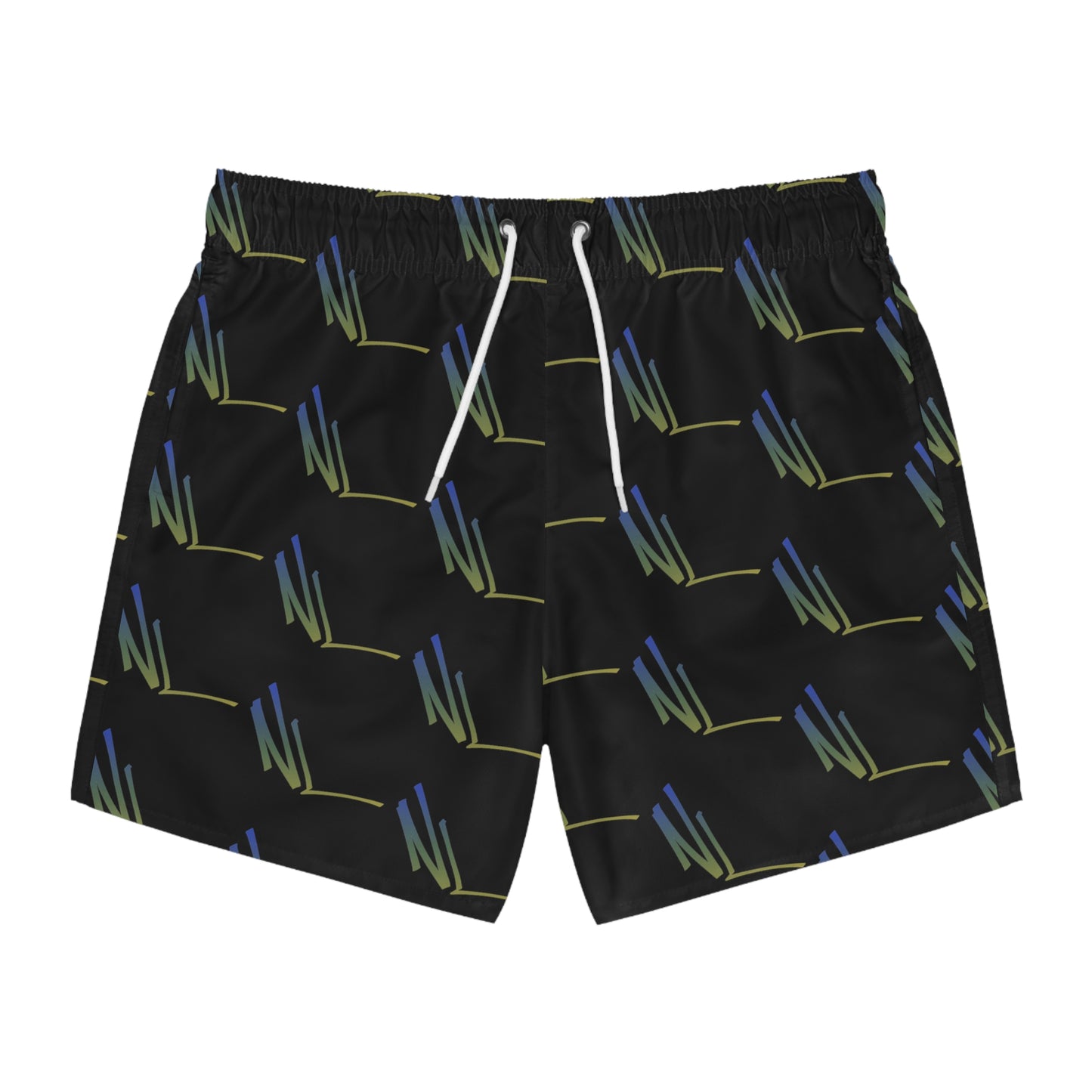 NL Candy Black Swim Trunks