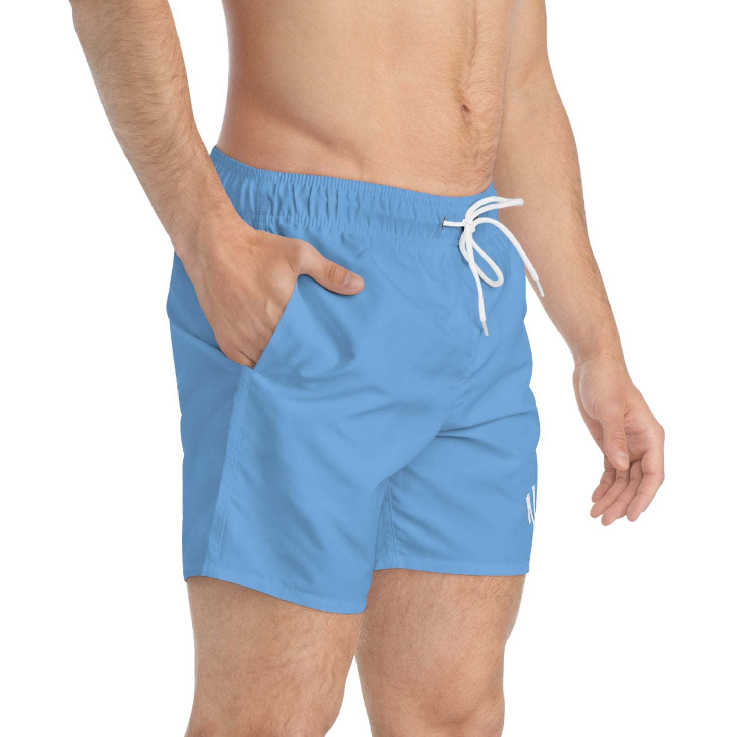 NL Light Blue Swim Trunks