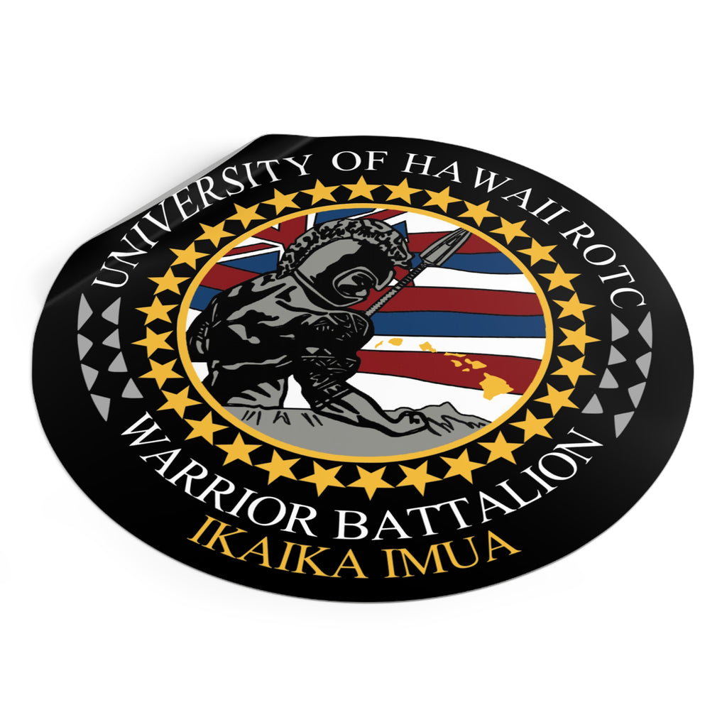 University of Hawaii Army ROTC Warrior Battalion Stickers