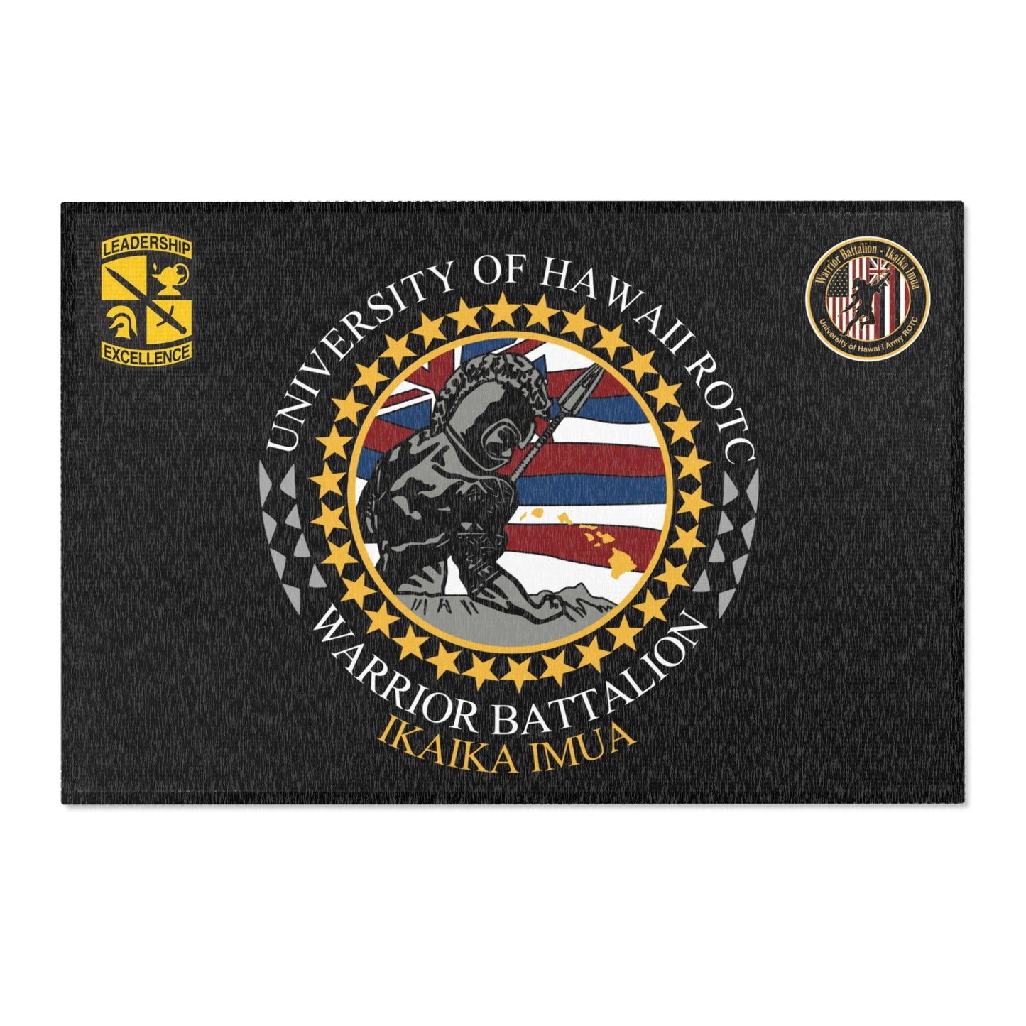 University of Hawaii Army ROTC Area Rug (3 Sizes)