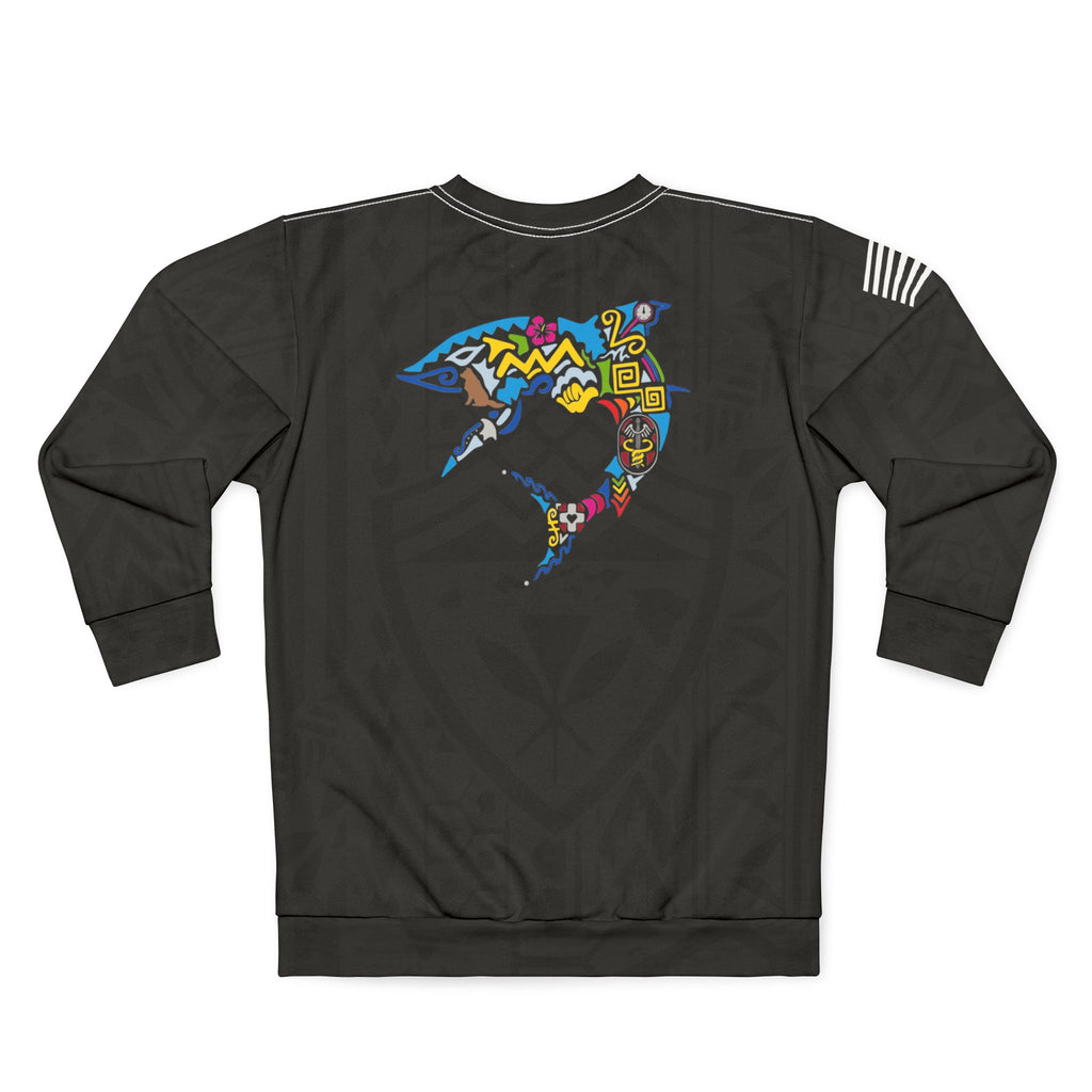 Shaka Sharks Tribal Graphic Sweatshirt