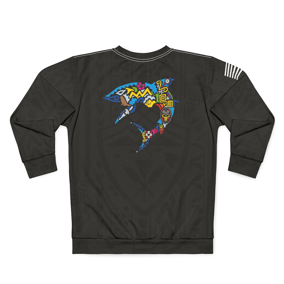 Shaka Sharks Tribal Graphic Sweatshirt