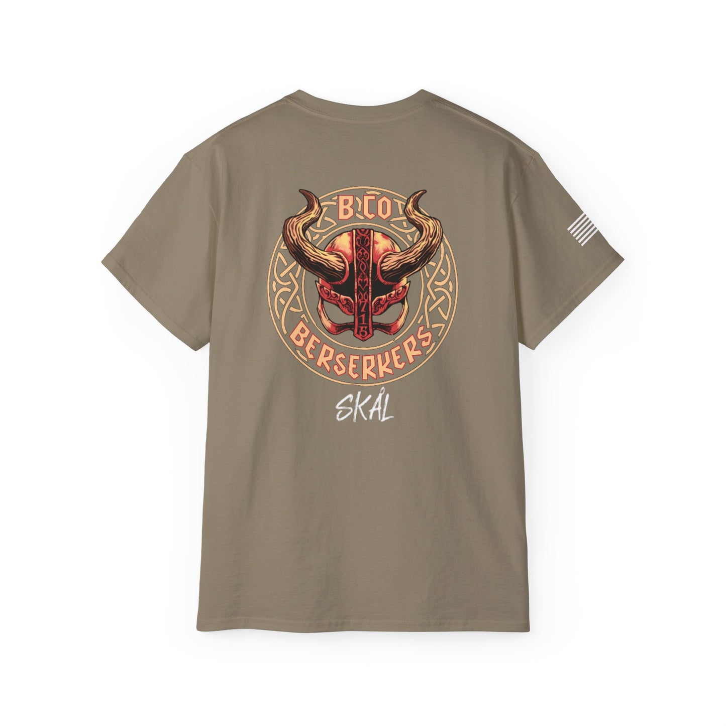 Berserkers Tan 499 Cotton Tee