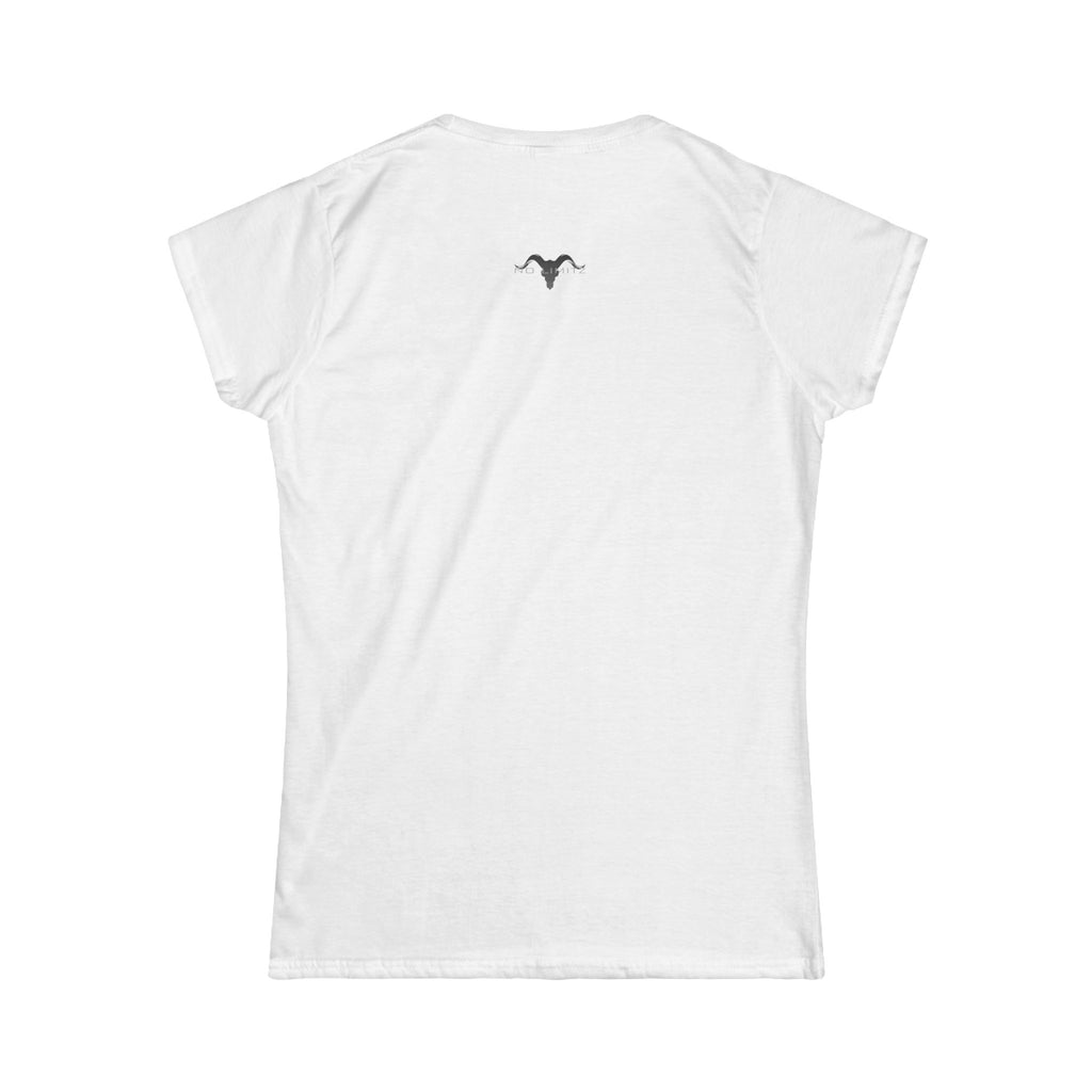 Womens White NL Brand Cotton Tee