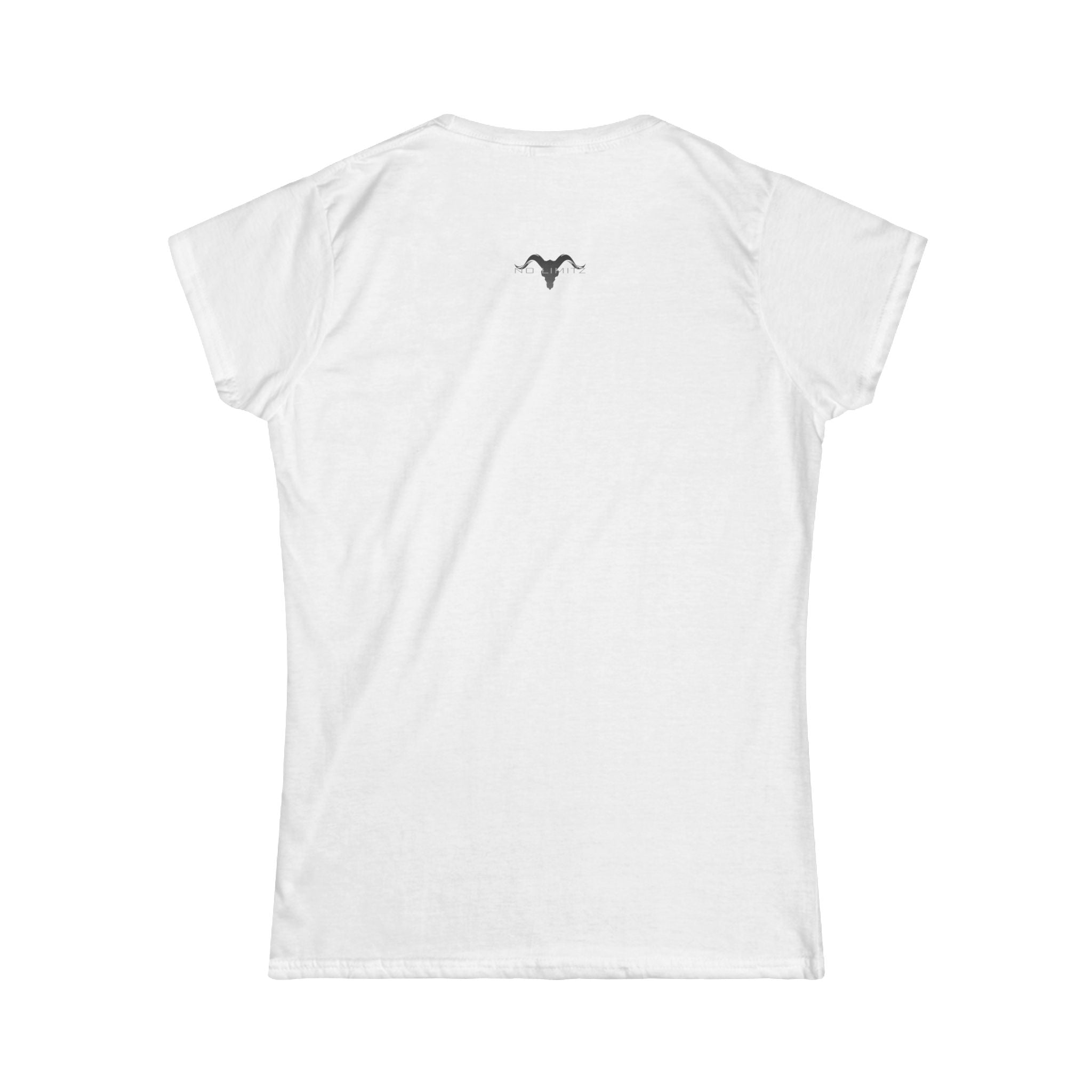 Womens White NL Brand Cotton Tee