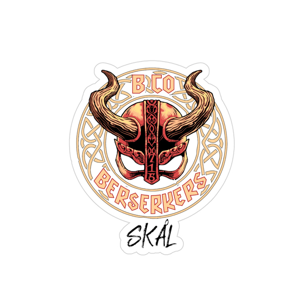 715 Berserkers Sticker transparent