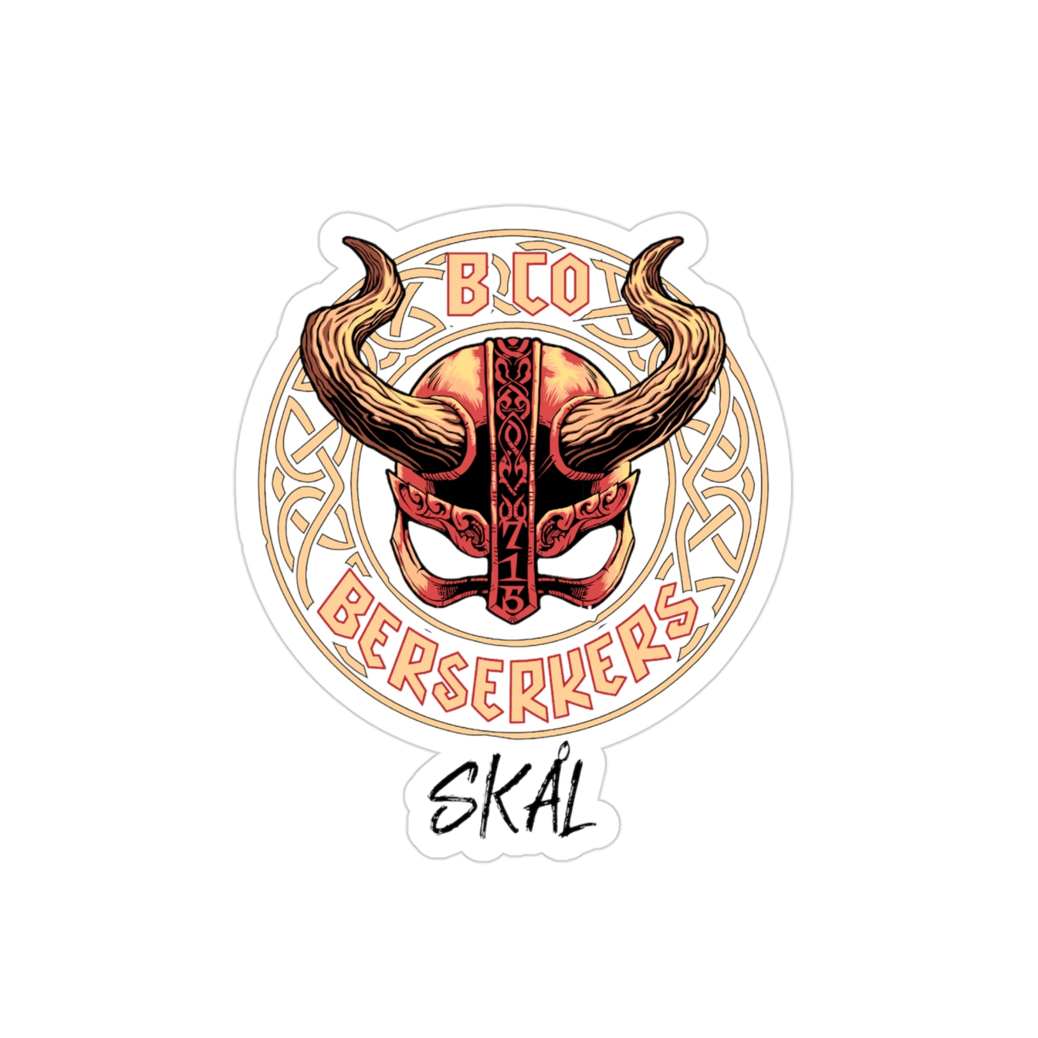 715 Berserkers Sticker transparent