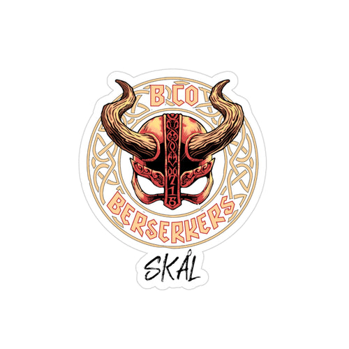 715 Berserkers Sticker transparent