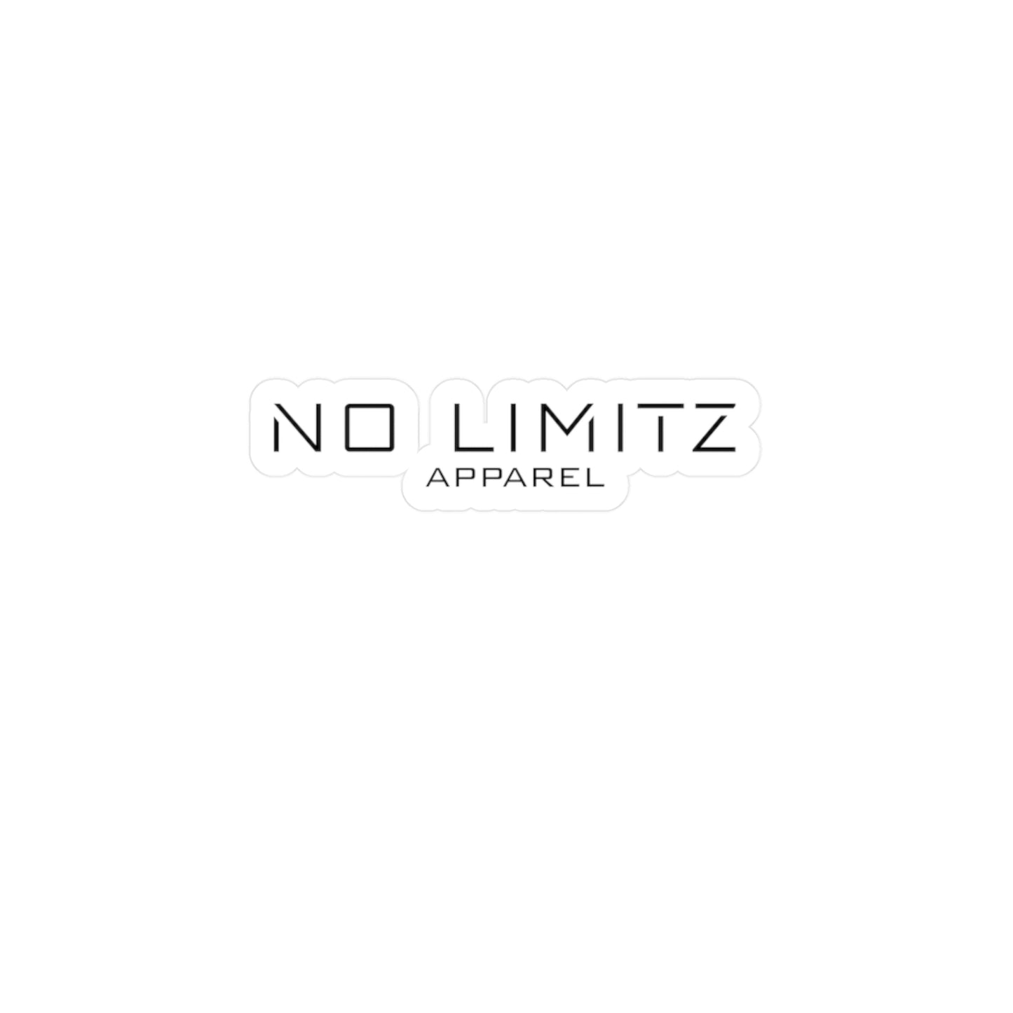 NO LIMITZ APPAREL vinyl sticker