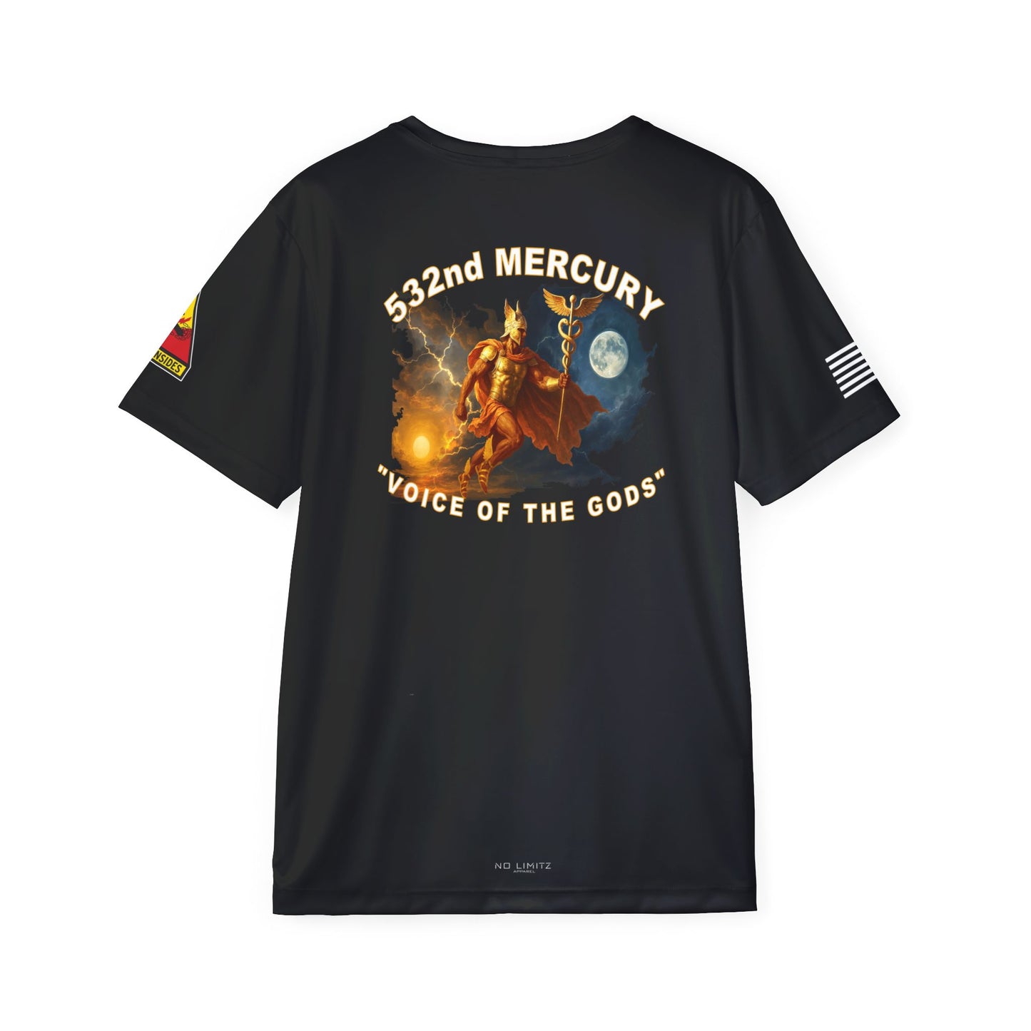 WIG WAGS 532nd Mercury Black Unit PT Shirt