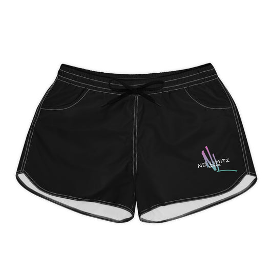 NL Women's Black Casual Shorts