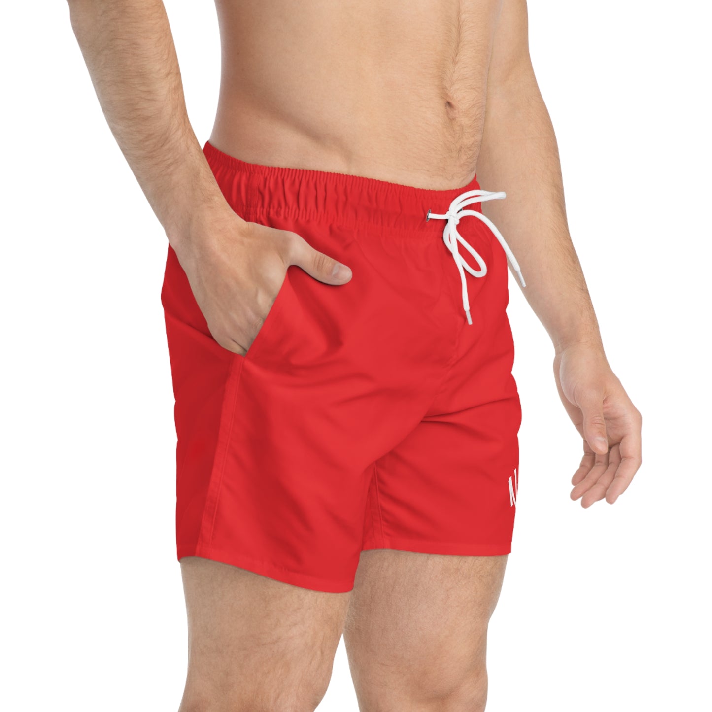 NL Red Swim Trunks