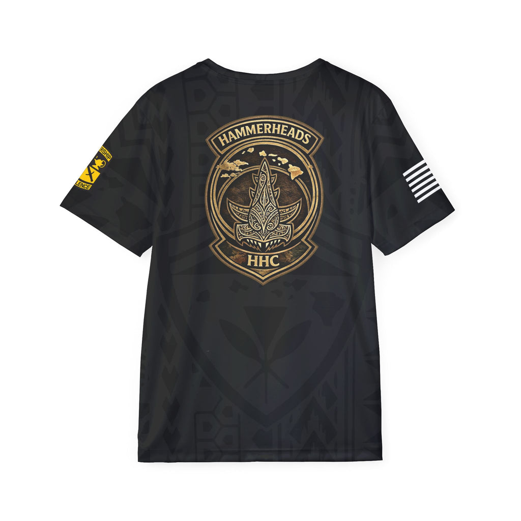 University Of Hawaii ROTC HHC Hammerheads PT V2 Jersey Style Shirt