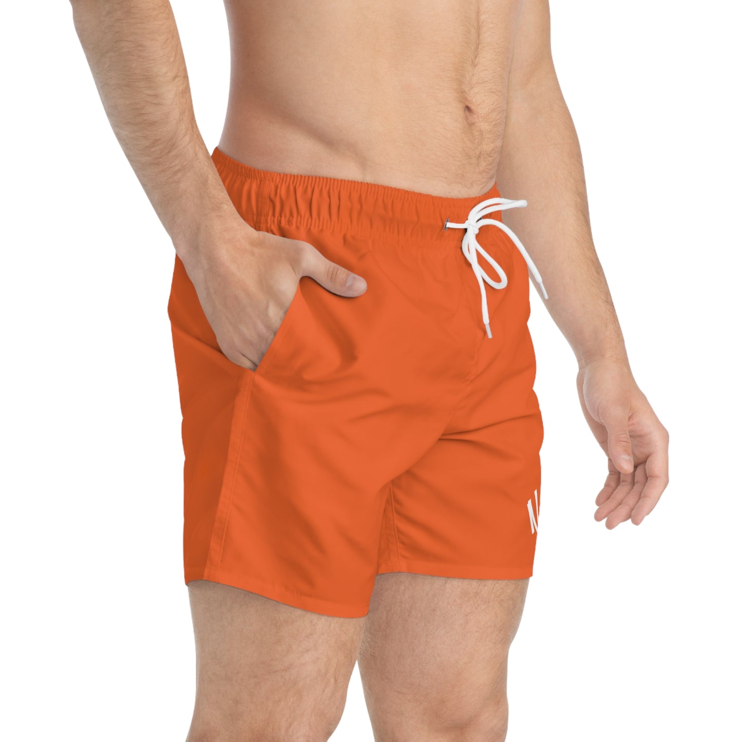 NL orange Swim Trunks