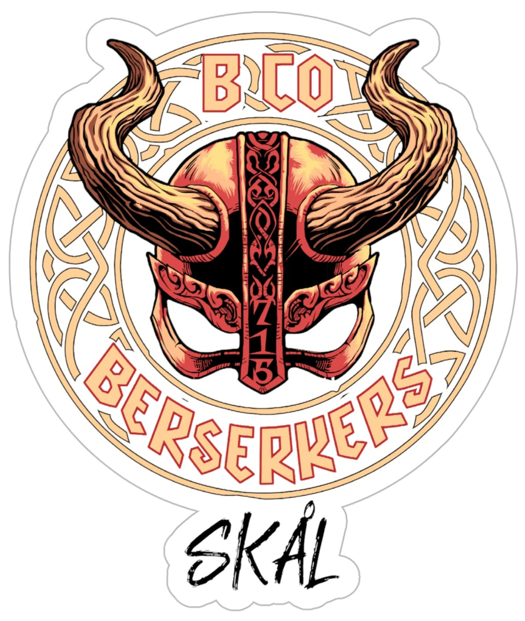 715 Berserkers Sticker transparent