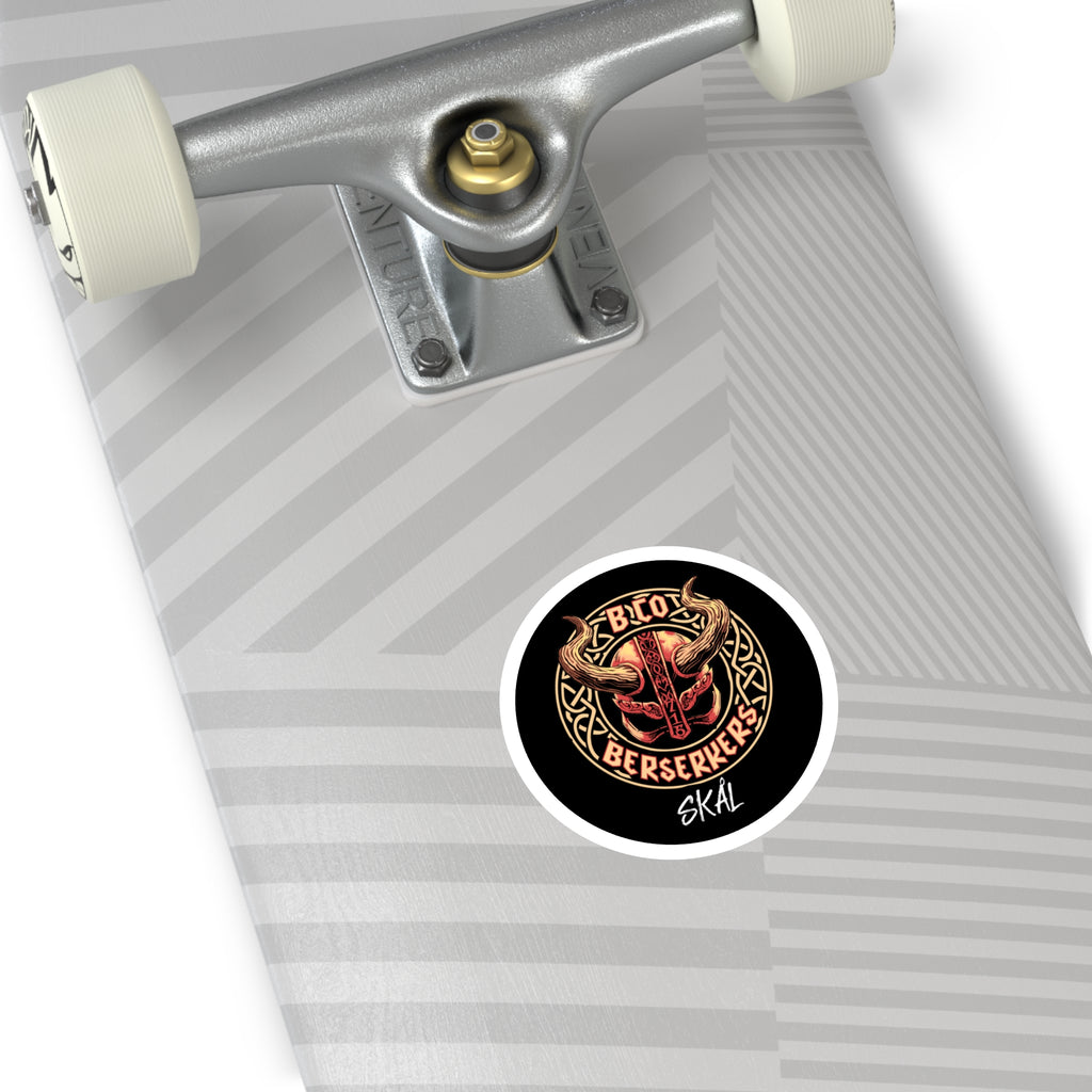 715 Berserkers Round Sticker
