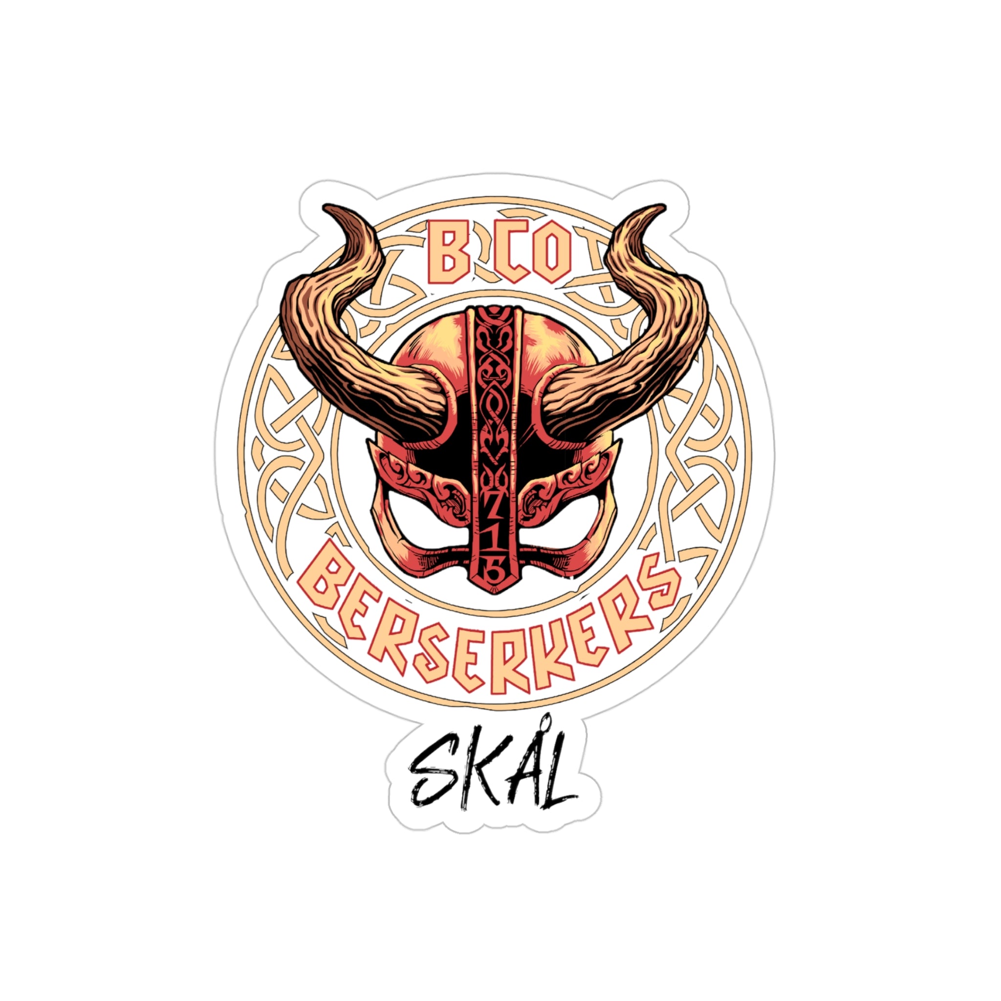 715 Berserkers Sticker transparent