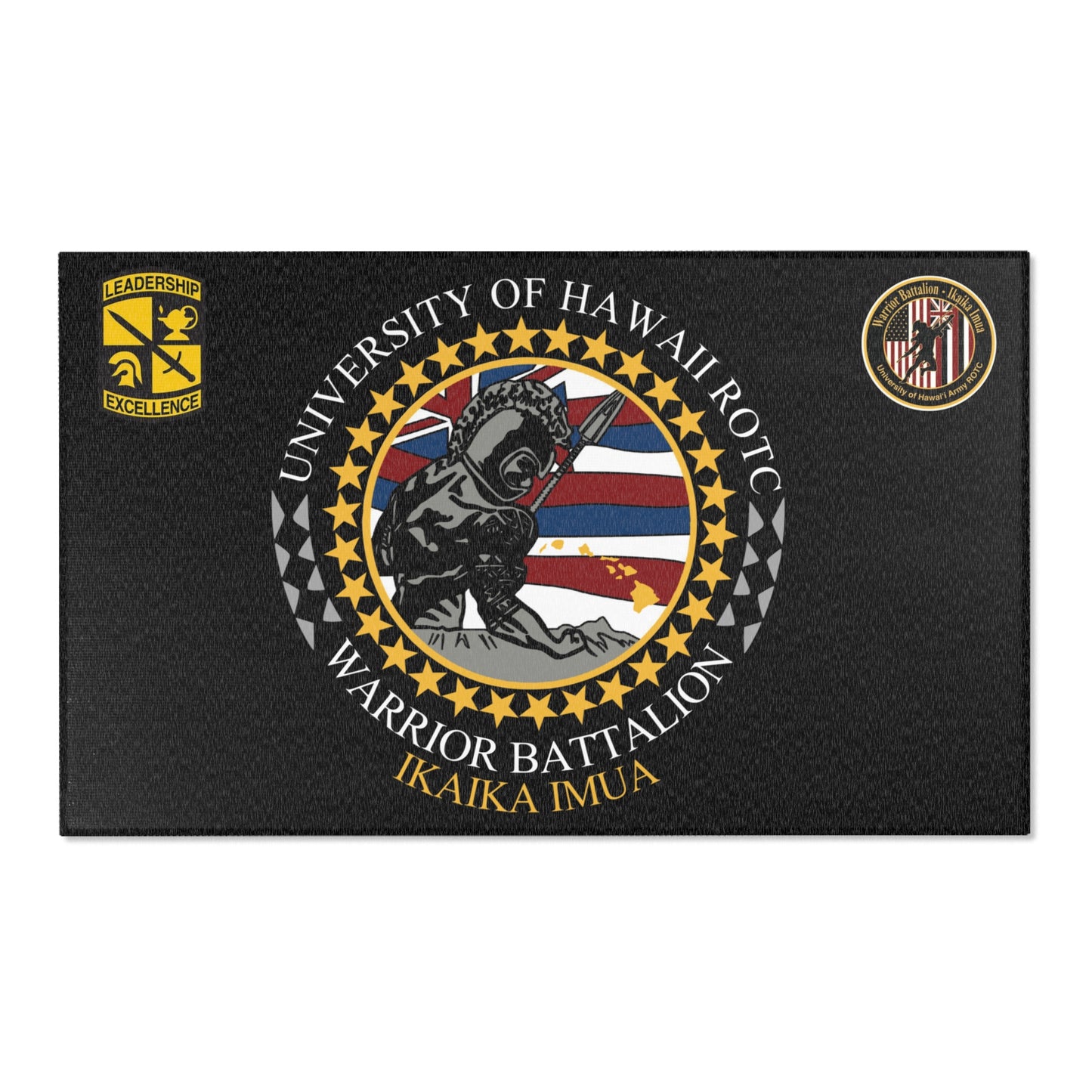 University of Hawaii Army ROTC Area Rug (3 Sizes)